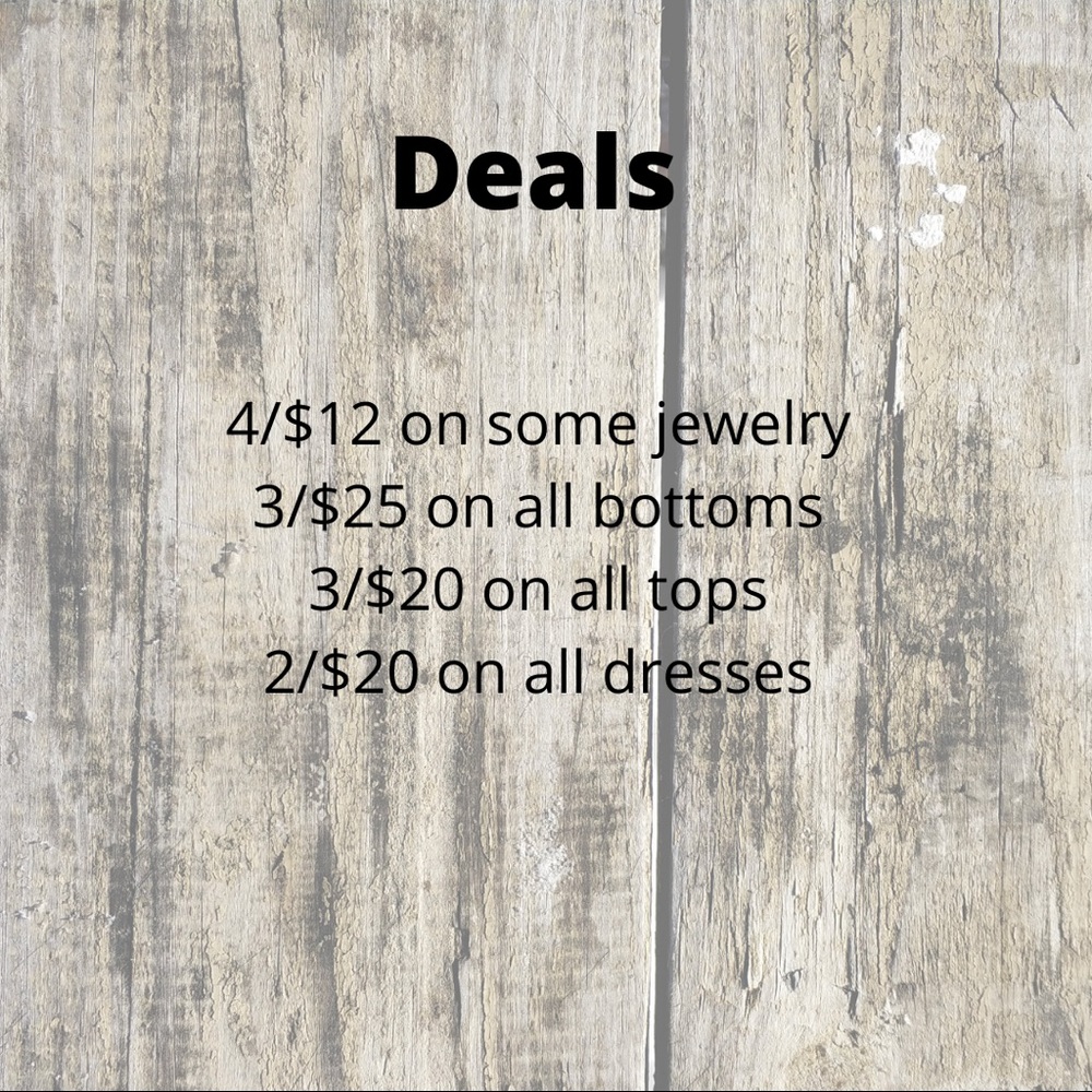 Check out these new deals